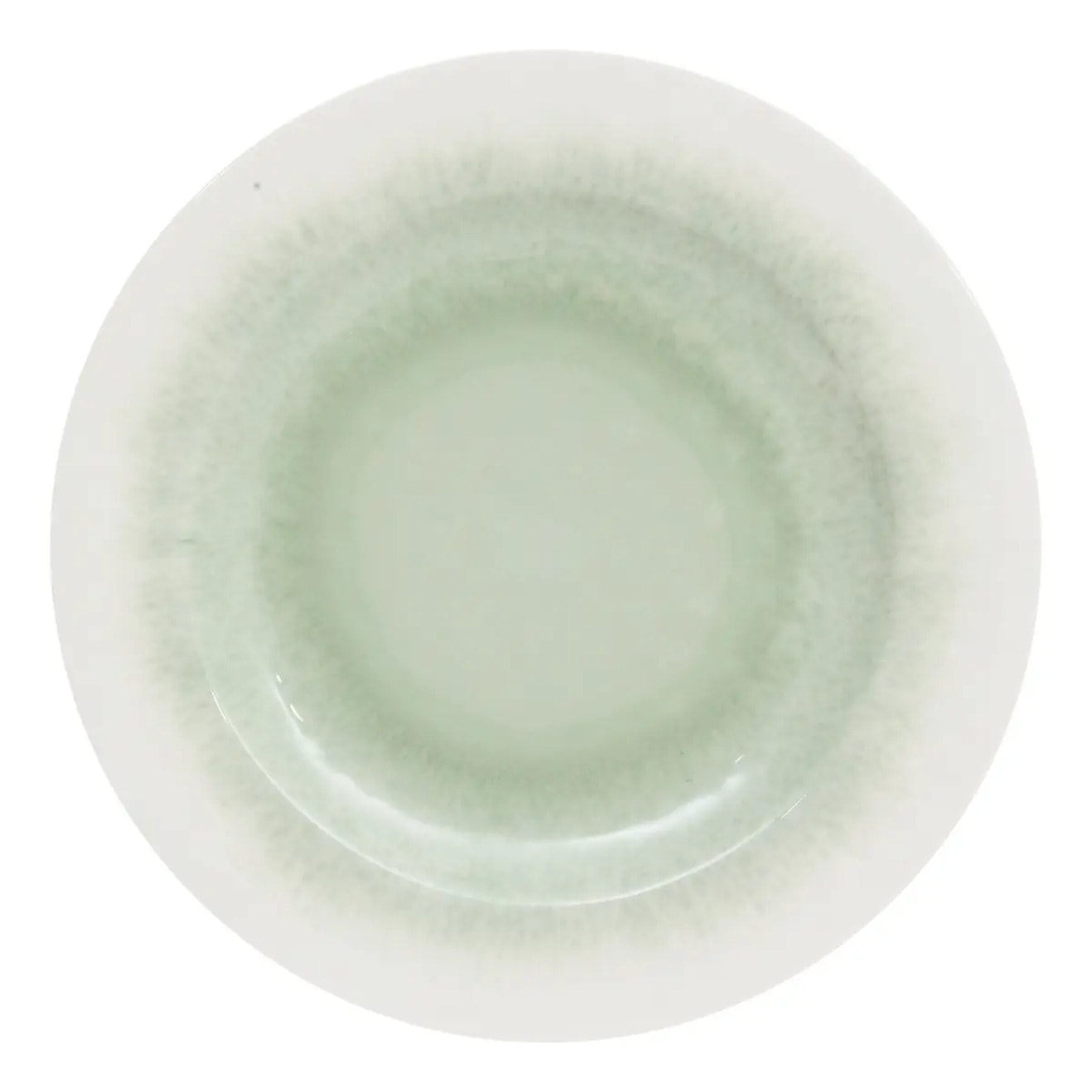 Assiette plate Clara D28cm vert