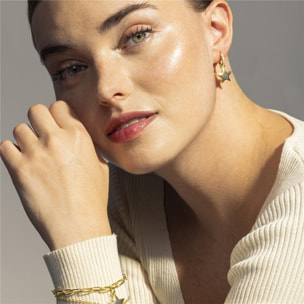 Pendientes Lux by Lux acabados Oro amarillo de 18 Kts