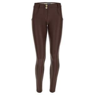 Pantaloni push up WR.UP® skinny in similpelle ecologica