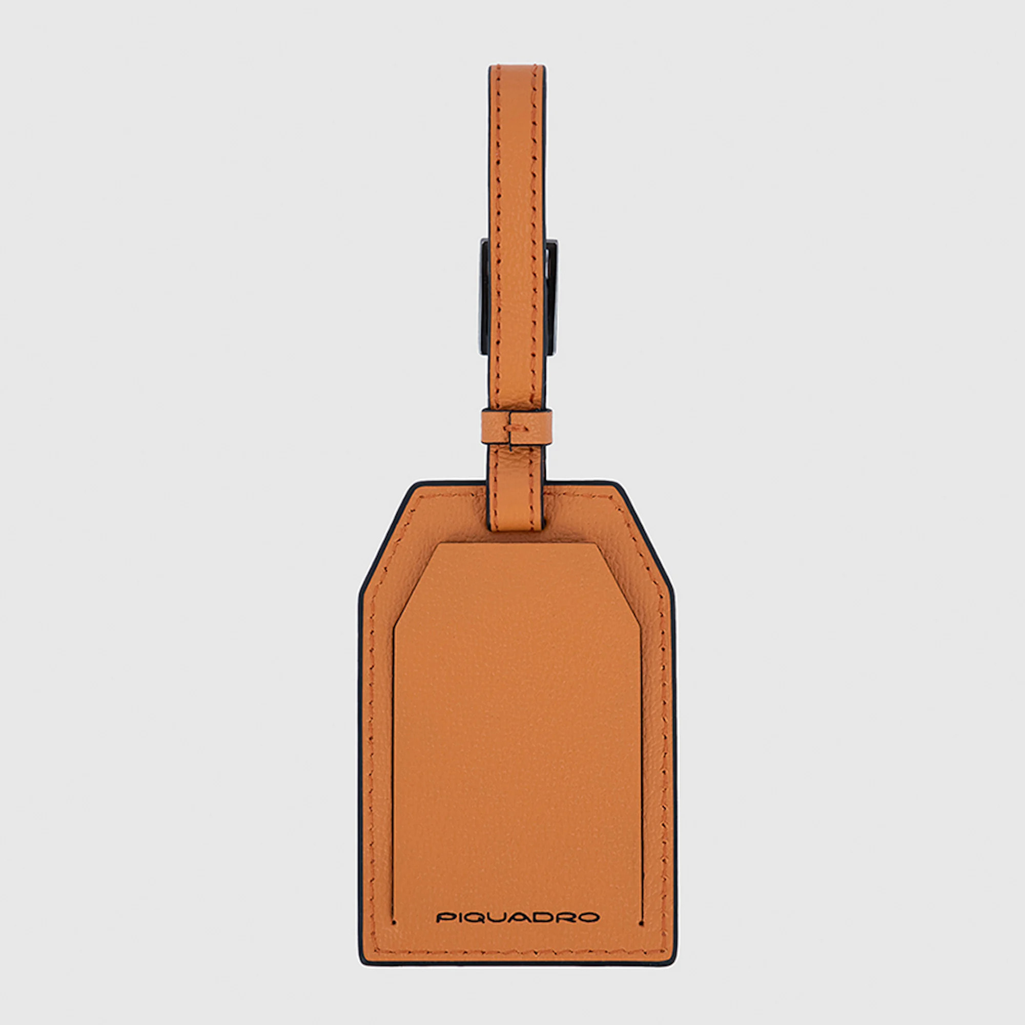 Piquadro Address Tag personalizzabile in pelle