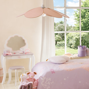 Suspension enfant - métal - rose - H64 cm