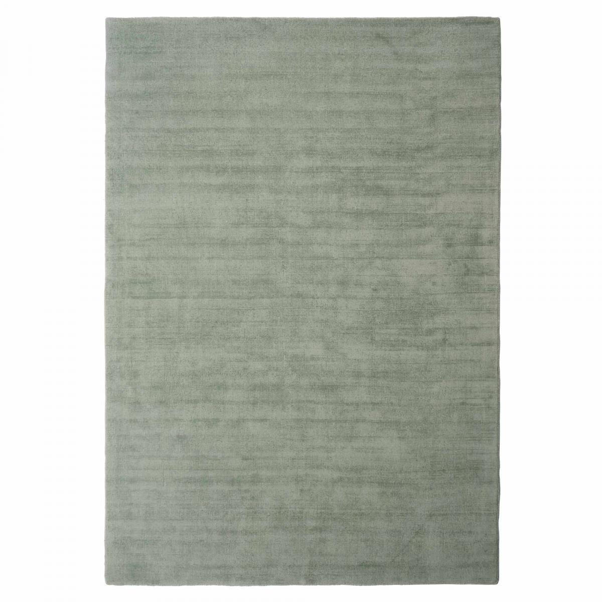 Tapis artisanal doux et soyeux tufté main en viscose