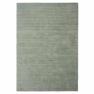 Tapis artisanal doux et soyeux tufté main en viscose
