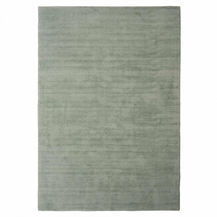 Tapis artisanal doux et soyeux tufté main en viscose