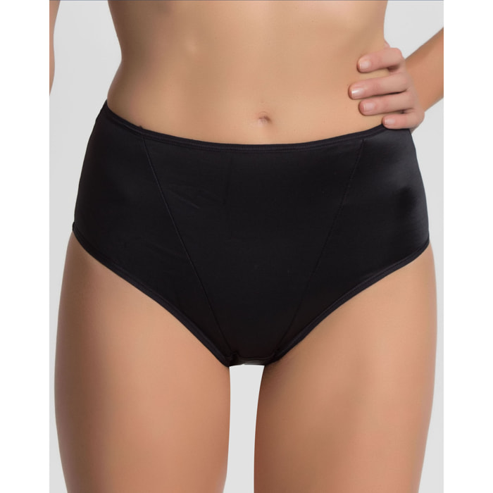 Braga reductora shapewear de control ligero con microfibra satinada