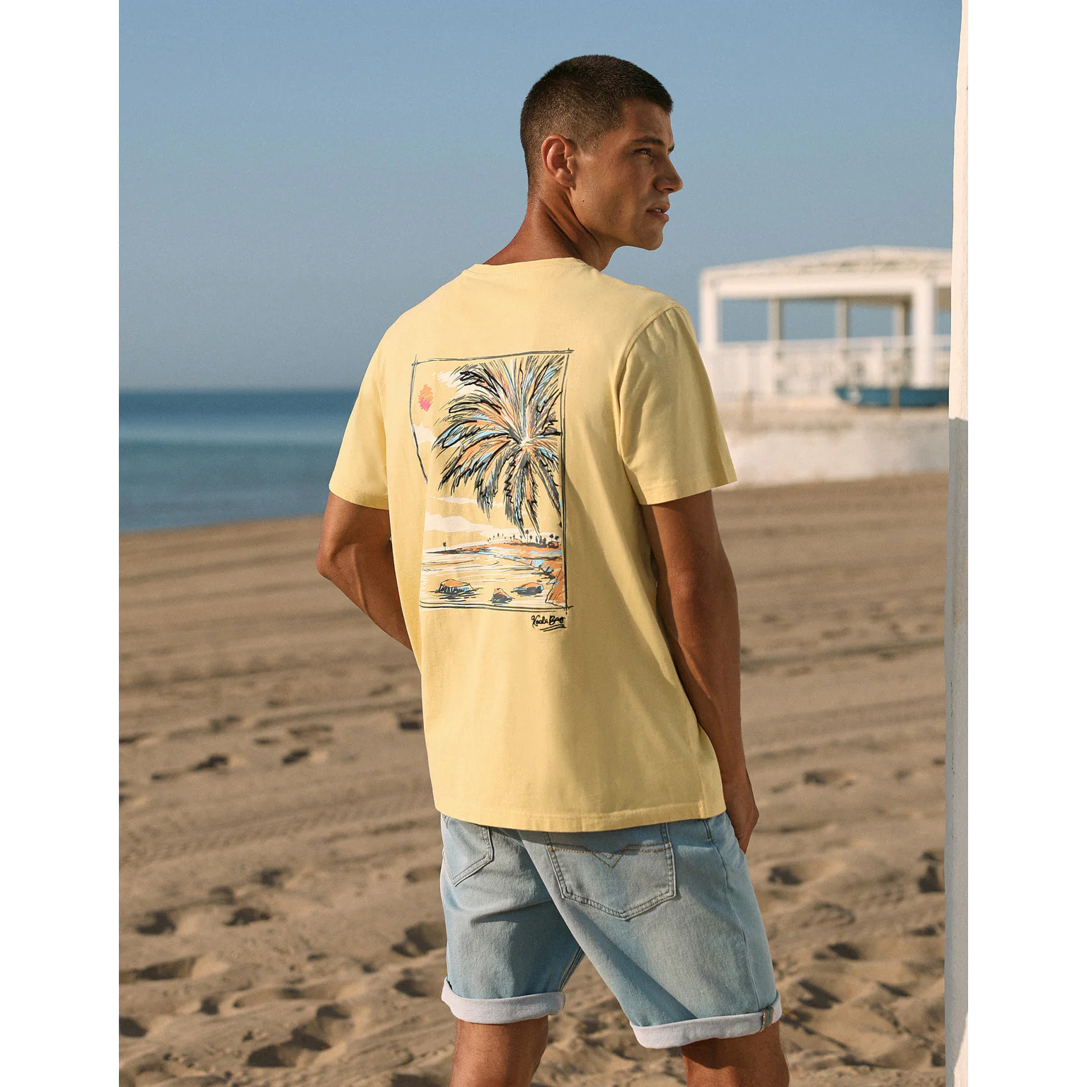 Camiseta Manga Corta Amarillo - Kiedis