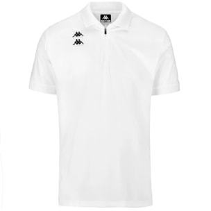 Kappa - Polo Shirts Uomo Bianco - Kombat Padel Fepado