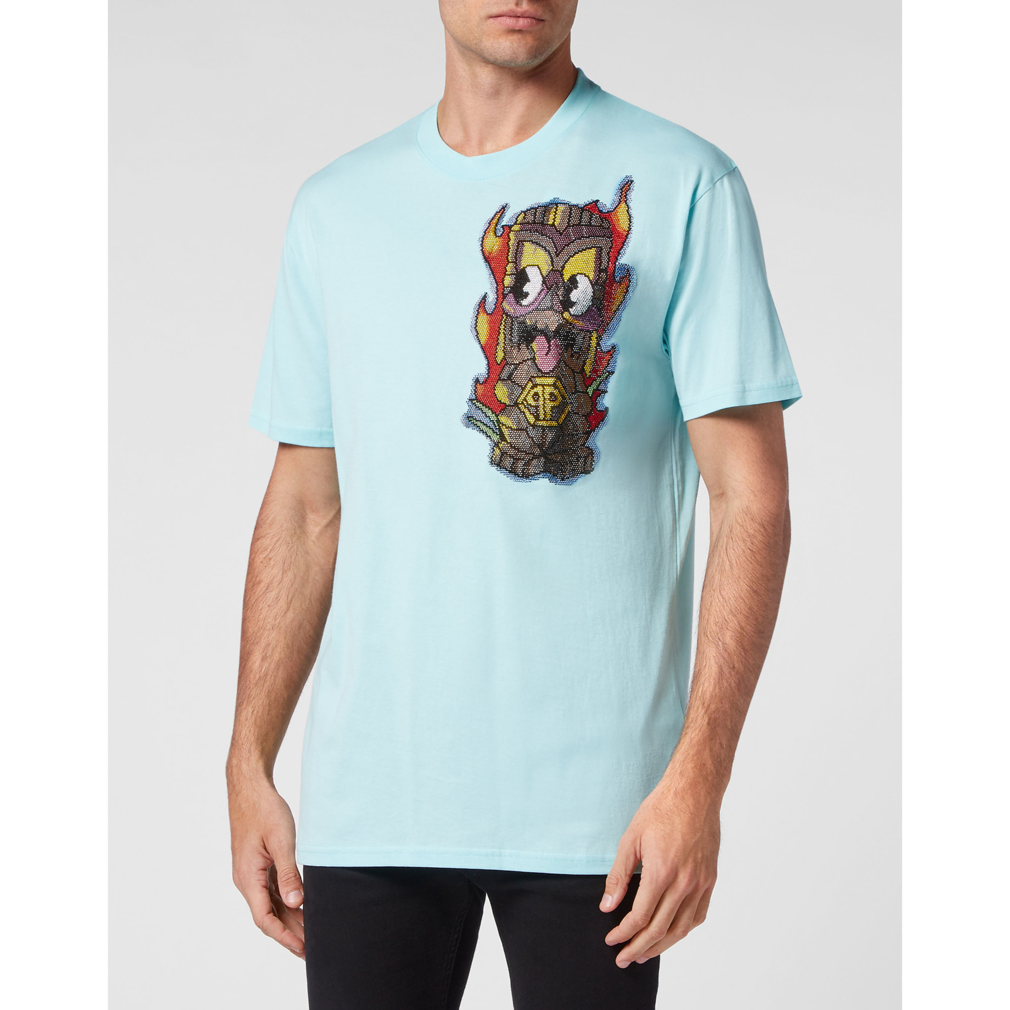 PHILIPP PLEIN Camiseta Cuello Redondo HAWAII