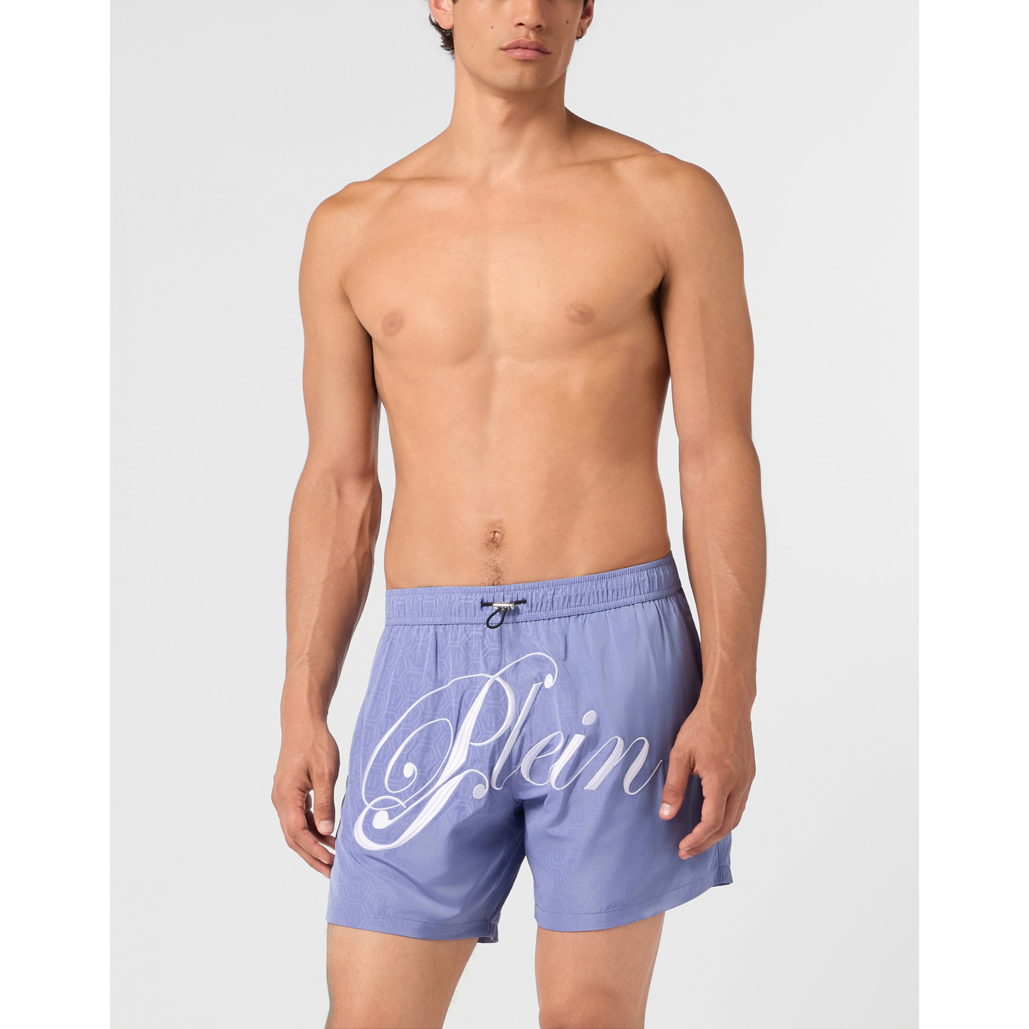 PHILIPP PLEIN Swimming Shorts Monogram Signature