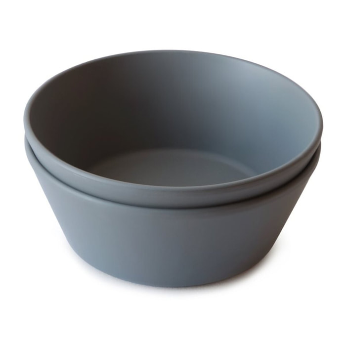 Mushie Pack Dos Bols Redondos Solid