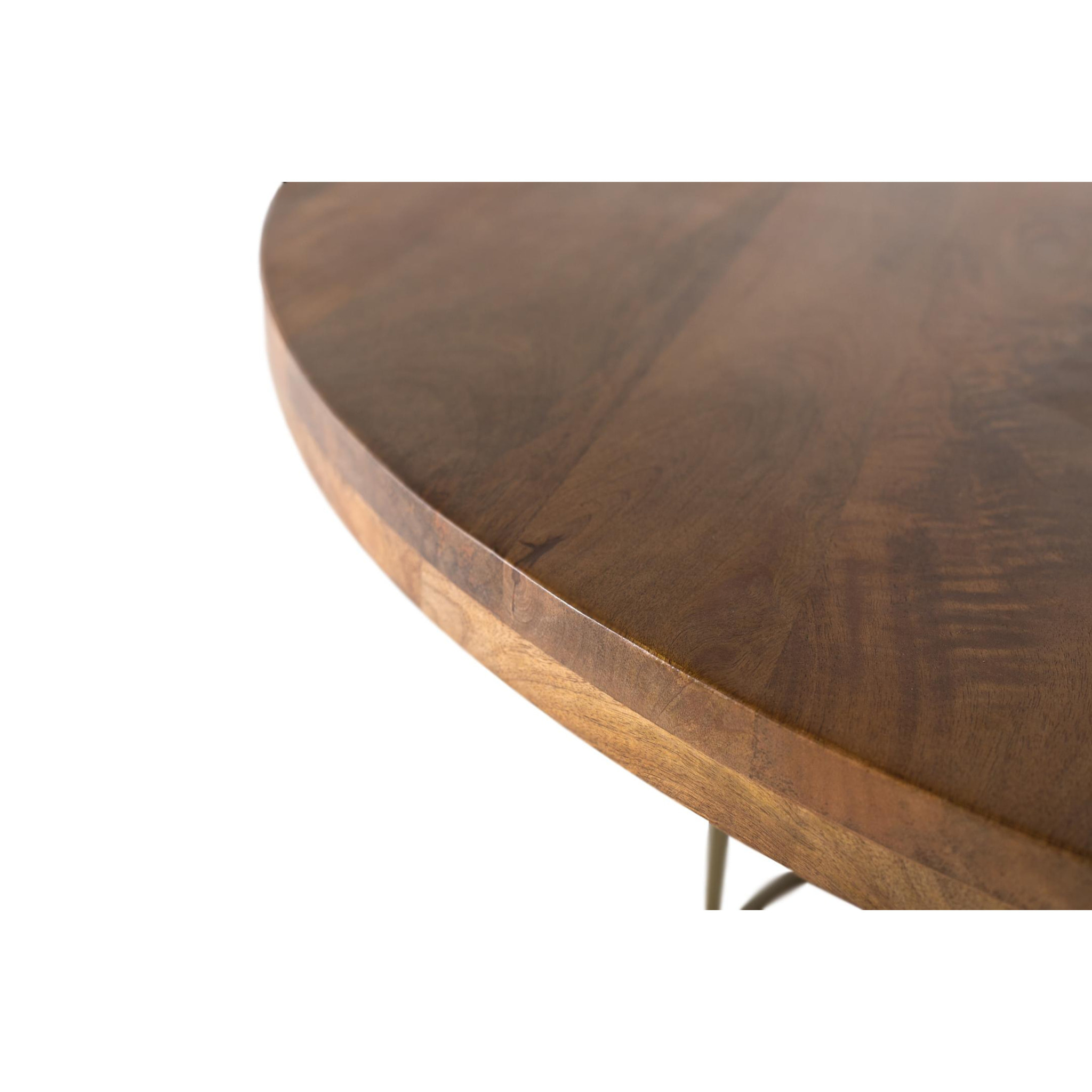 Mesas de Comedor de Madera de Mango 150 Cm Estilo Rústico Moderno