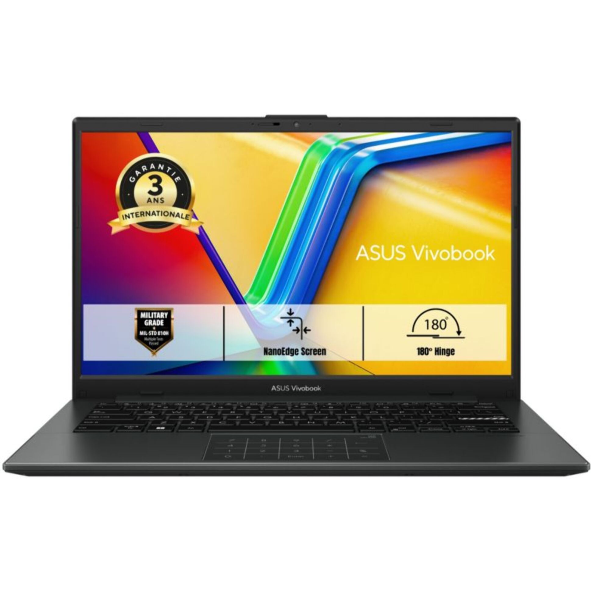 Ordinateur portable ASUS E1404FA-R5165W 14" AMD Ryzen 5 40 16 Go RAM LPDDR5 SSD 512 Go sac de transport et souris inclus