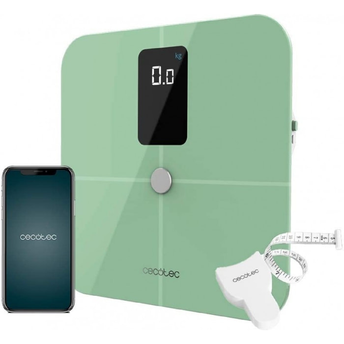 Bilance con app Surface Precision 10400 Smart Healthy Vision Green Cecotec