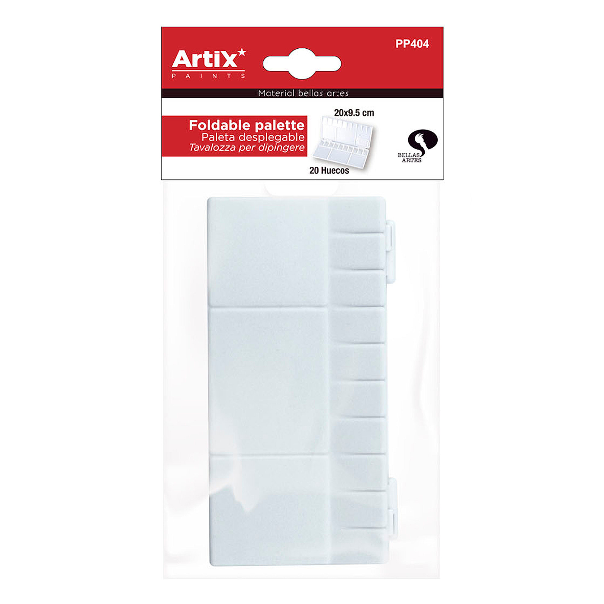 Pack 12 Uds. PALETA DESPLEGABLE 20 x 9.5 cm