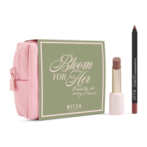 BLOOM FOR HER 09 Glow Touch 09 + Wonderproof Lip Pencil 148