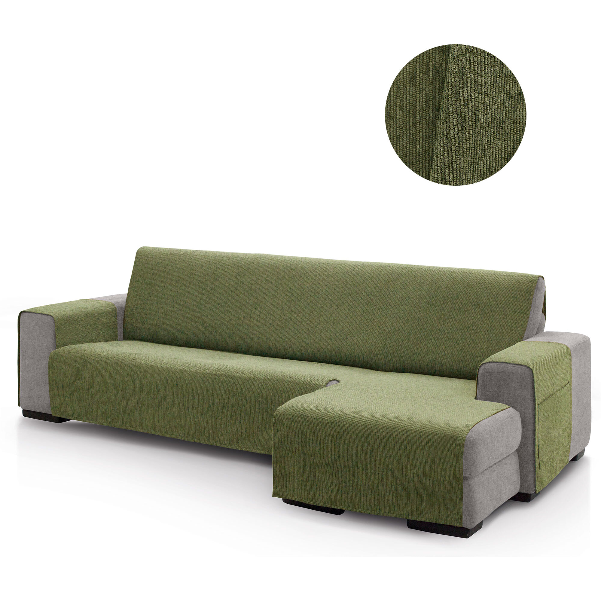 Cubre Sofá Chaise Longue Derecha modelo PRISCILA