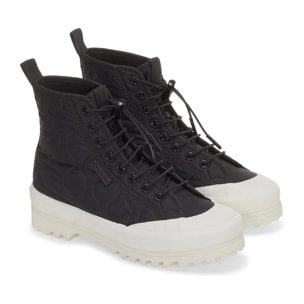 Superga - Botines Mujer Negro - 2644 ALPINA QUILTED NYLON