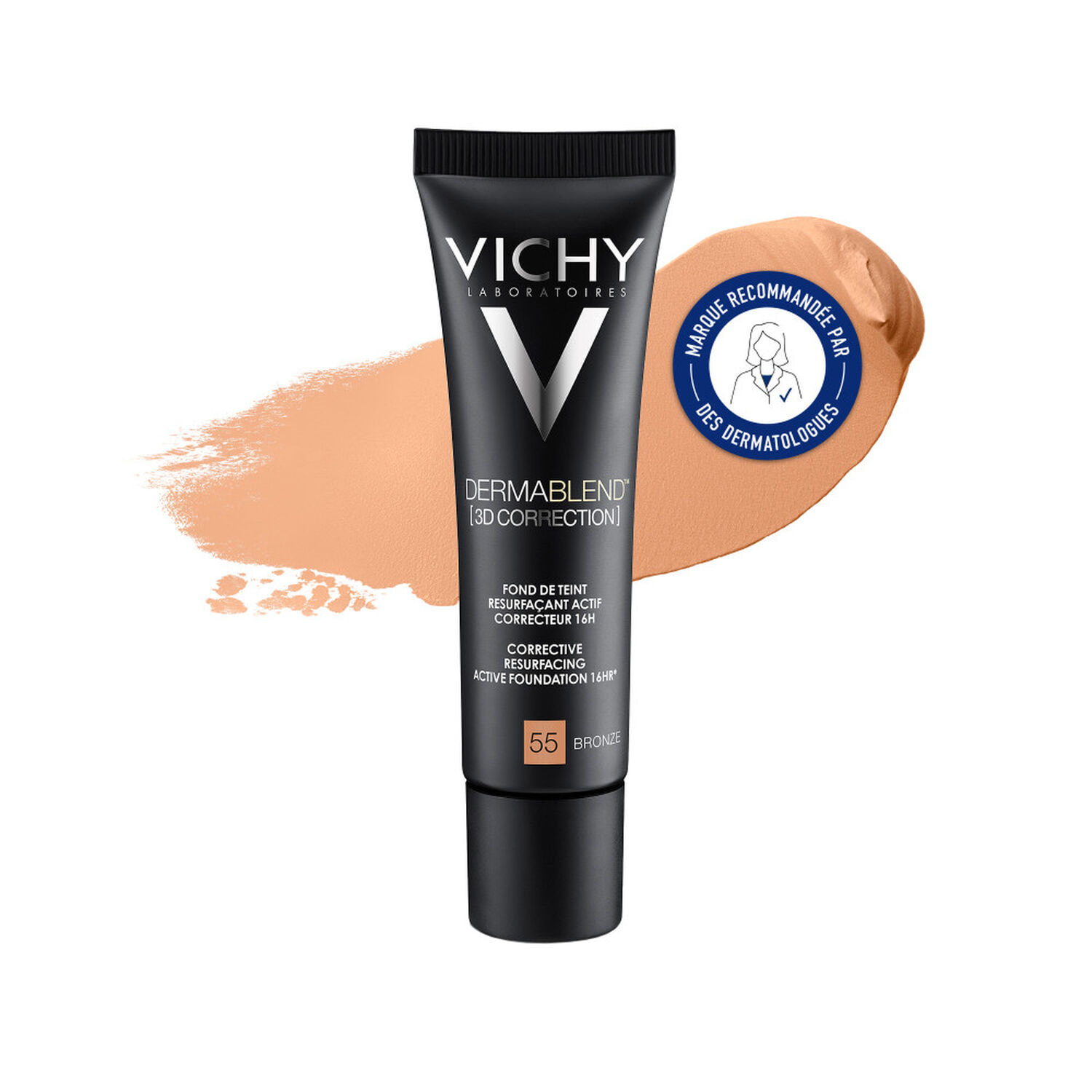 N°55 Bronze - Fond de Teint Resurfaçant 30 ml