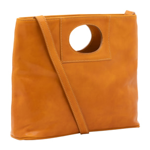 Borsa a tracolla  da donna In Vera pelle Made in Italy 28x33x10 cm