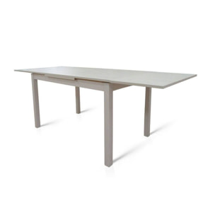 Tavolo da pranzo allungabile, 80 x 130 x 76, Bianco