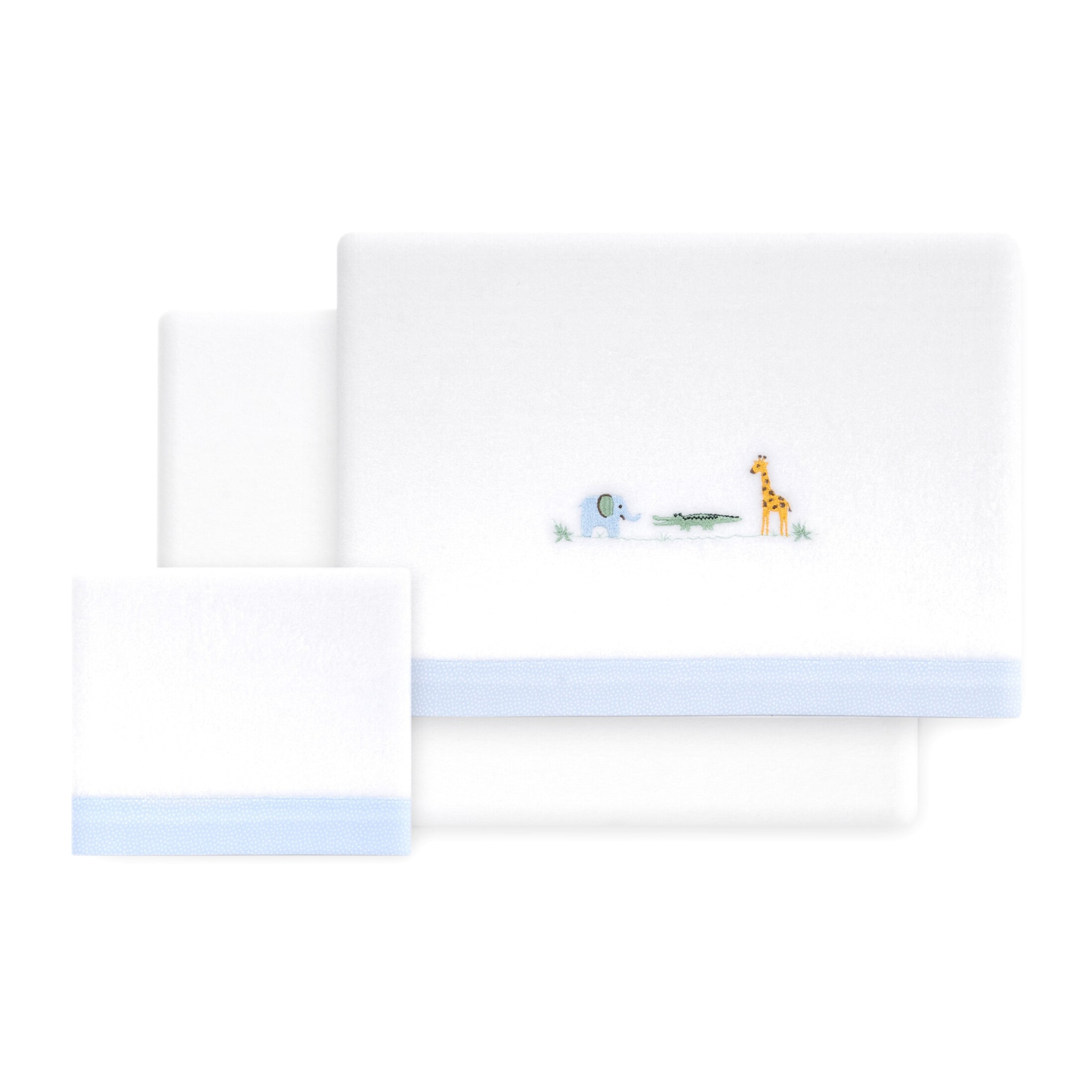 Triptico Coche Coralina Modelo Savanna Jirafa Bco/Azul