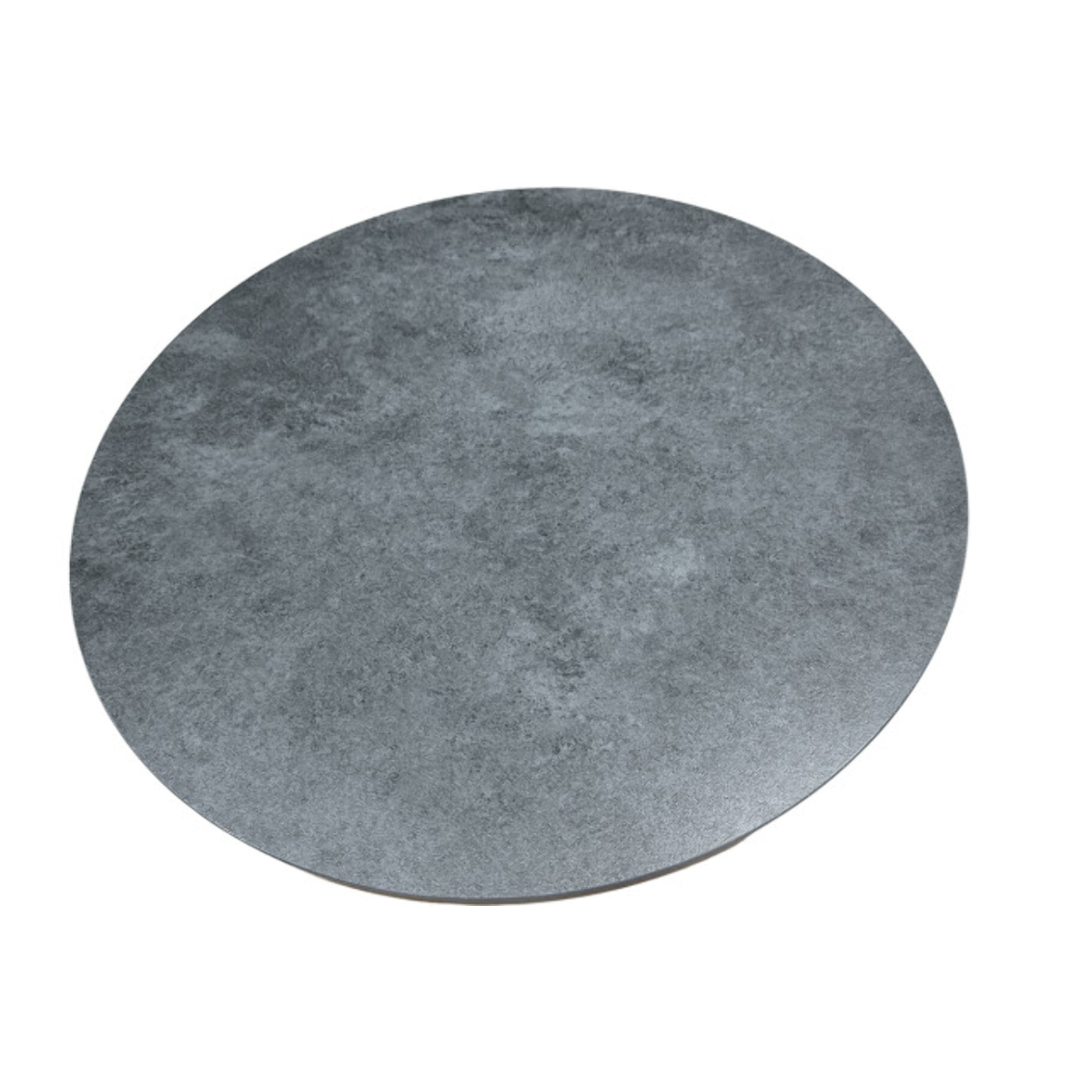 Plateau rotatif tournant 360° D. 55 cm céramique gris anthracite - LAZY