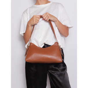 Borsa a mano da donna Made in Italy - Modello Calliope - 100% pelle - 31.0 x 17.0 x 10.0 cm