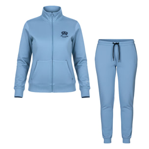 Tuta Donna LONSDALE Cotone Felpato Full Zip