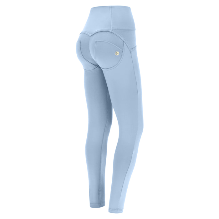 Pantaloni push up WR.UP® traspiranti vita alta con bottoni