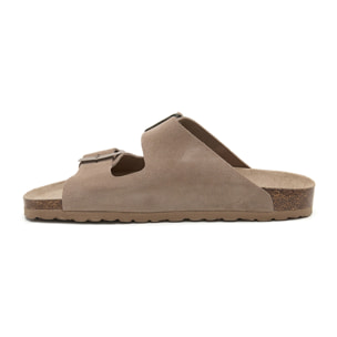 SANDALIA BABUNKERS MARRON