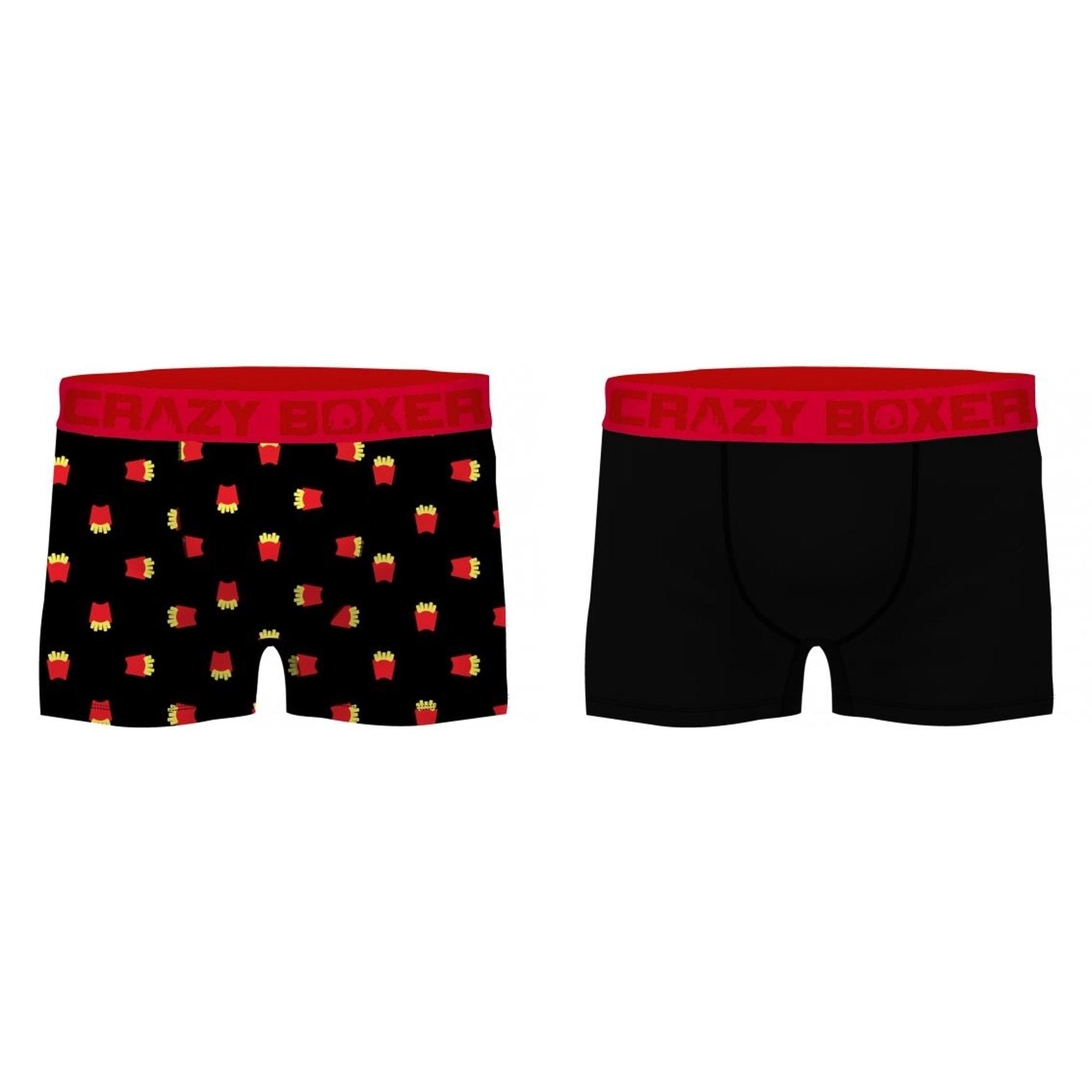 Set de 2 Boxers Crazy Boxer para hombre en algodón