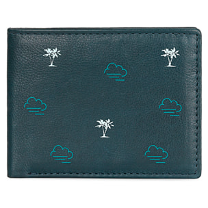 Cartera Hombre Piel Skpat Dundee Azul Marino