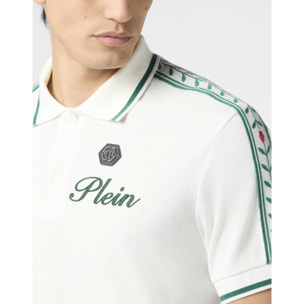 PHILIPP PLEIN Piquet Polo T-Shirt Plein Tennis