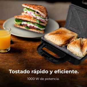 Cecotec Appareils à sandwich et presses à panini Rock'nToast Deep 3in1. Appareil