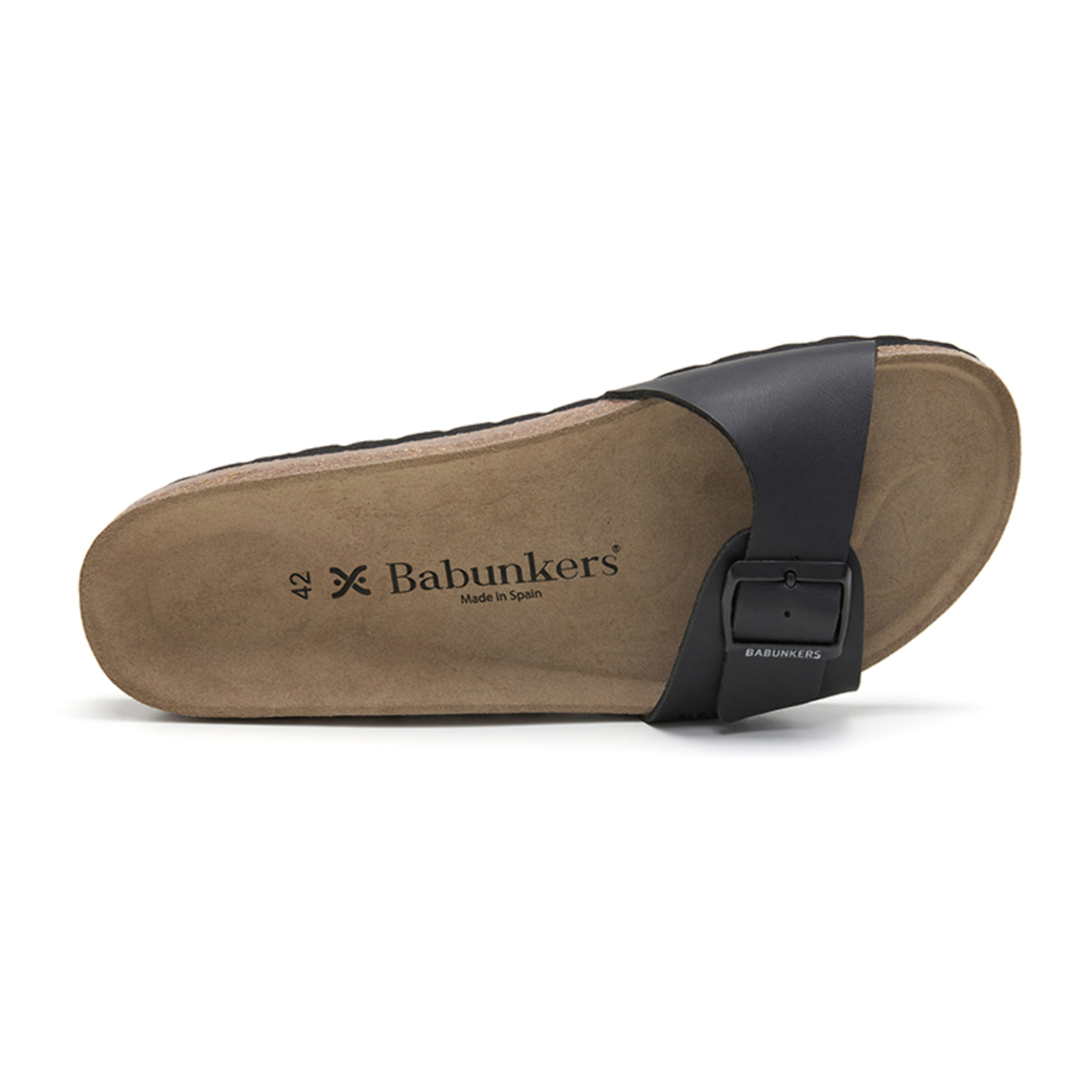 SANDALIA BABUNKERS NEGRO