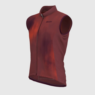 Nbl Flux Wind Vest - Bourgogne - Bourgogne