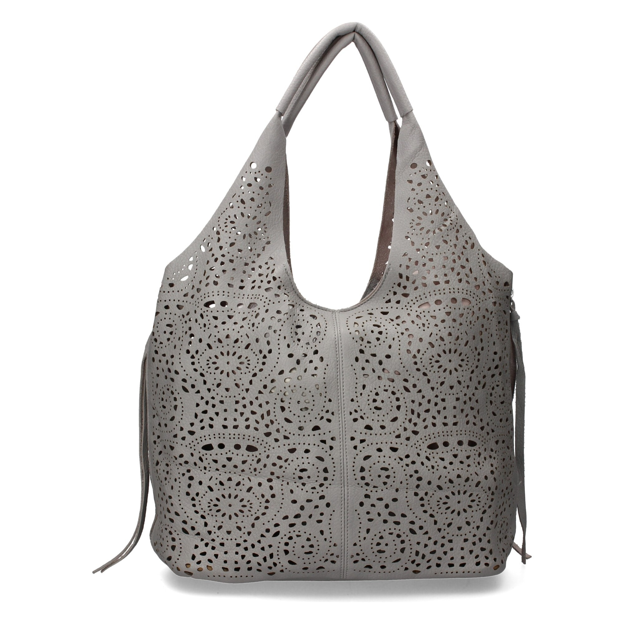 Bolso de hombro de Mujer con dos piezas, diseño moderno con detalles en los laterales