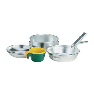 Set De Alumino Popote Duo Ferrino