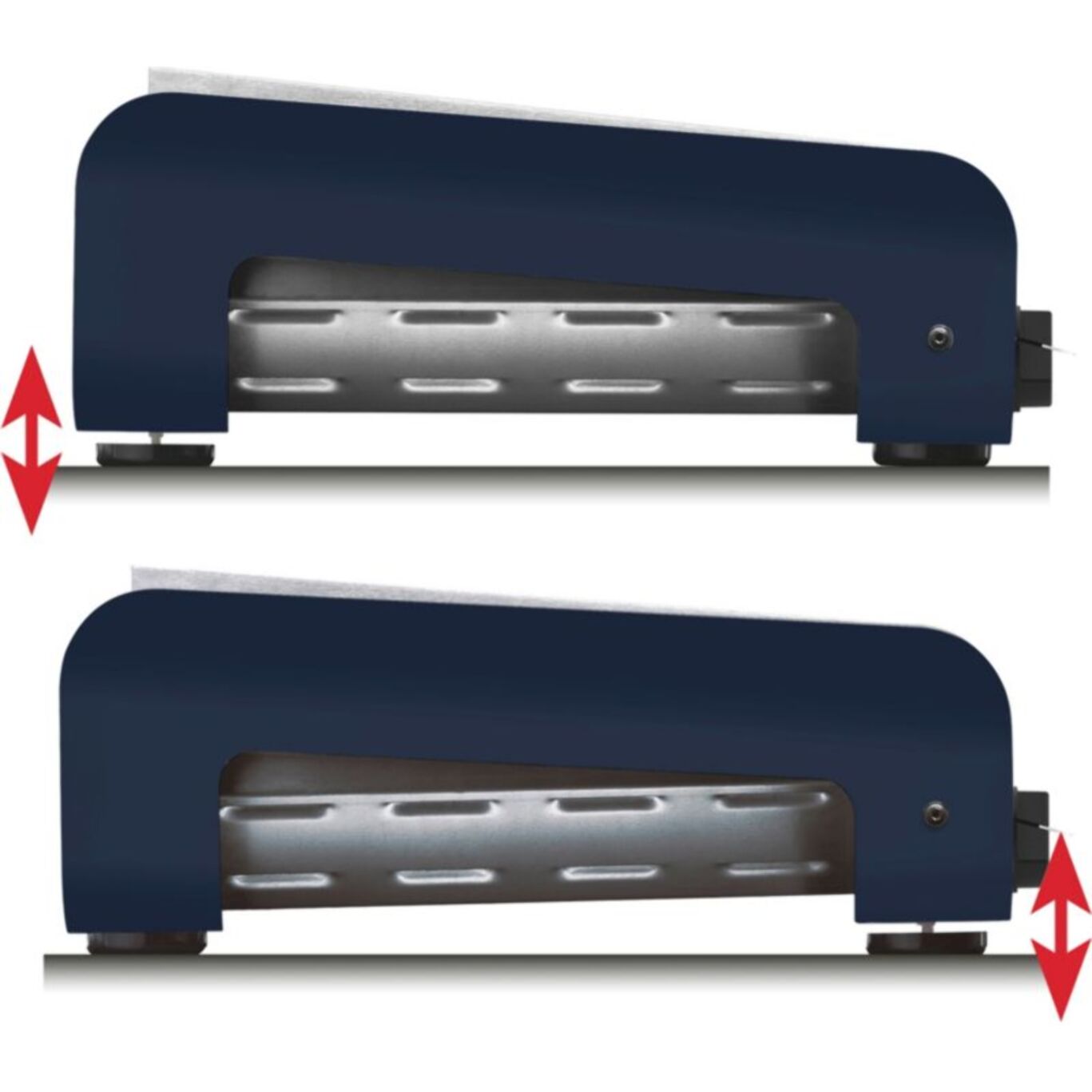 Plancha électrique LAGRANGE PRO Bleu Abysse + housse - 219116