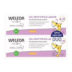 WELEDA - Duo Gel dentifrice Junior - 2x50ml