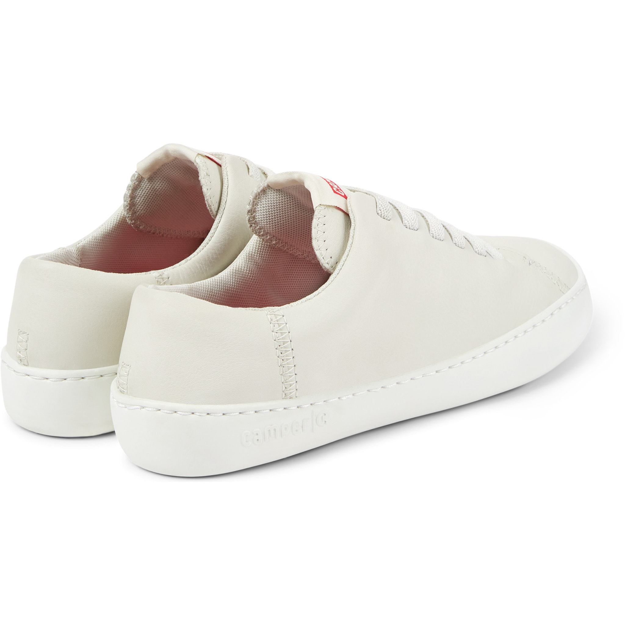 Zapatillas - CAMPER Peu Touring - Blanco - Cuero liso