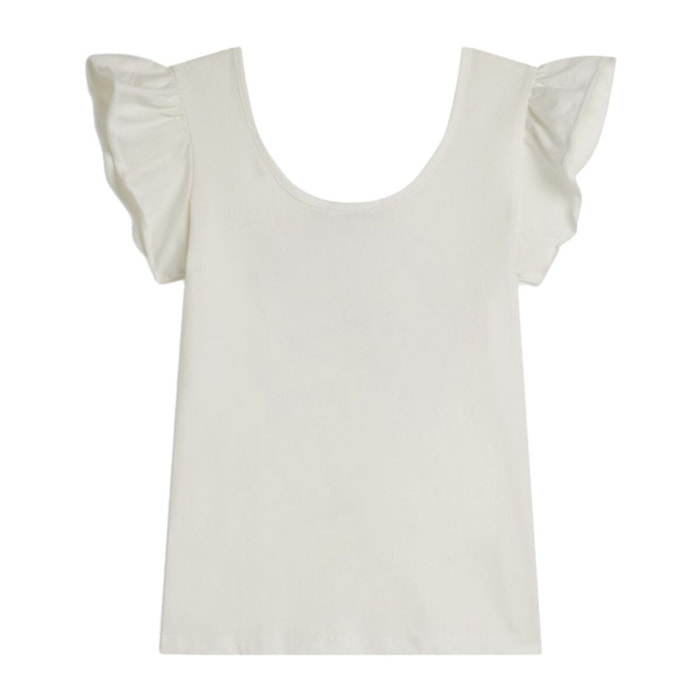 T-SHIRT BIANCO CONBIPEL