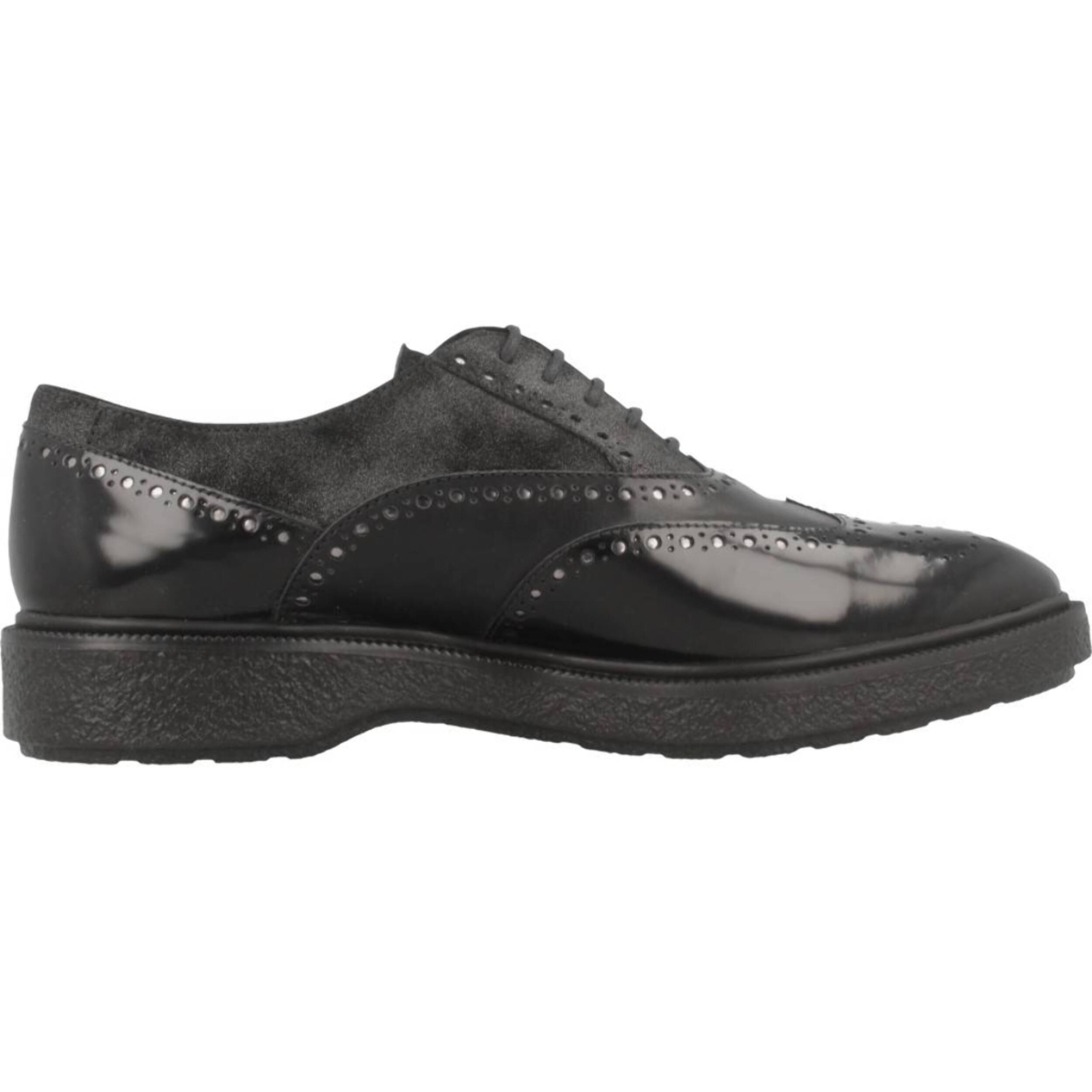 Bluchers Mujer de la marca GEOX  modelo D PRESTYN NEGRO