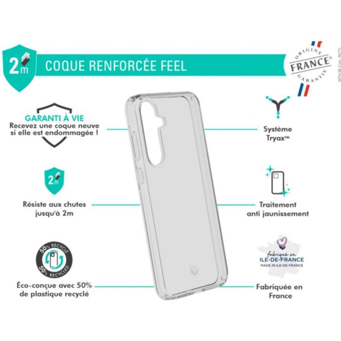 Coque FORCE CASE Samsung A55 Transparente OFG