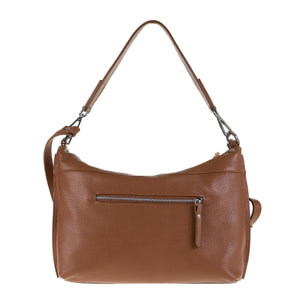 Borsa a spalla da donna Made in Italy - Modello Seraphina - 100% pelle - 35.0 x 23.0 x 20.0 cm