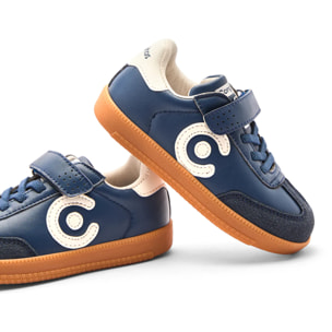 Zapatillas Bajas de Niños Diseño Flexible y Resistente Azul Marino