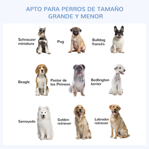 Perrera de Exterior con Toldo Jaula para Perros con 1 Puerta Anti-UV Impermeable y Marco de Acero para Jardín Patio 300x300x234 cm Plata