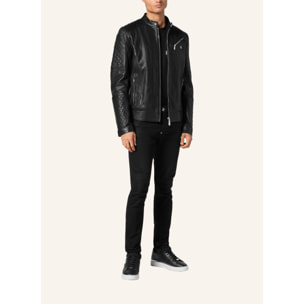 PHILIPP PLEIN Leather Jacket