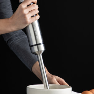 Set de batidora de mano foodies de 1000w con control de velocidad y vazo de 700ml masterpro