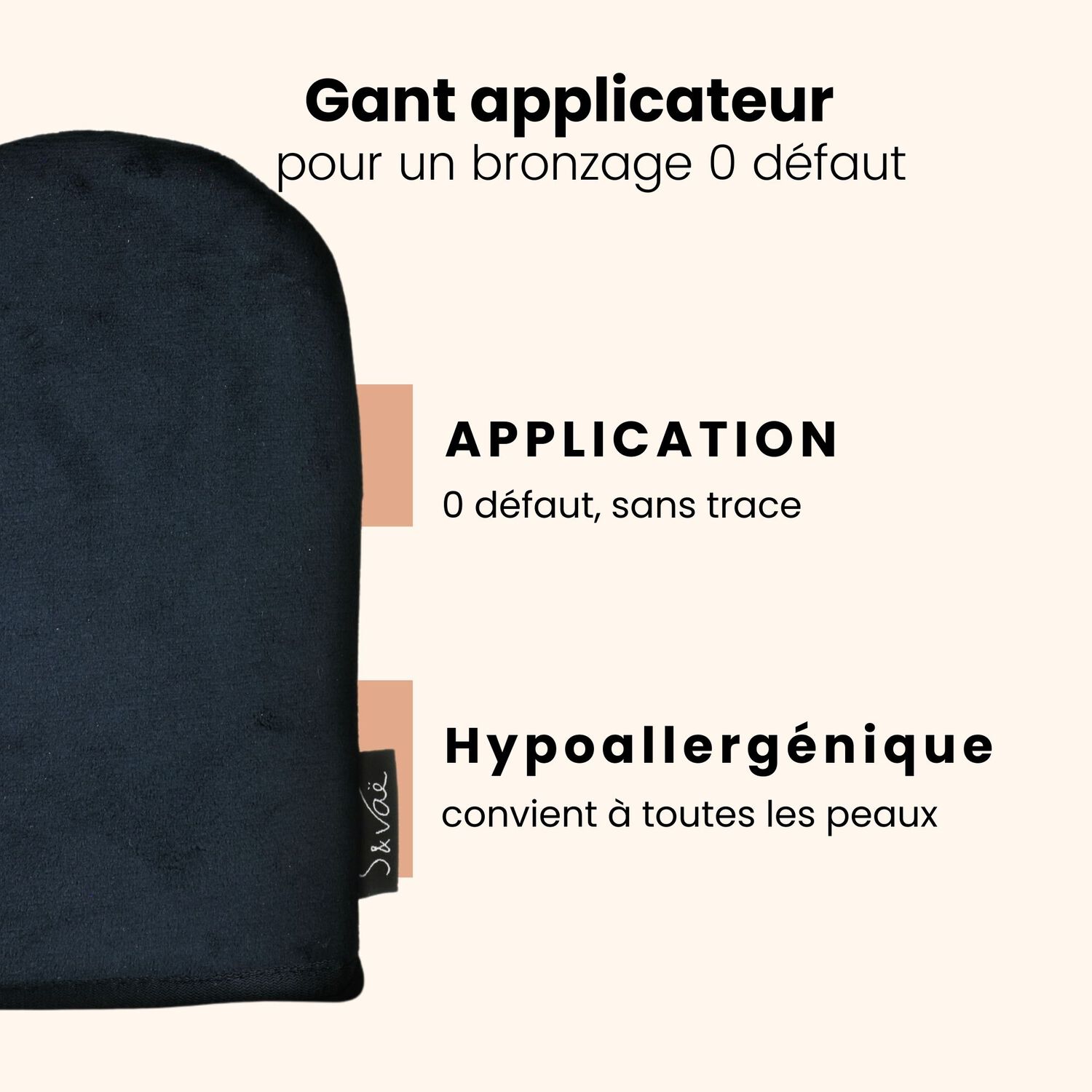 Gant Applicateur - Tous Types de Peau